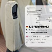 Schonbezüge für Wohnmobil 2er Set in Beige WPL405