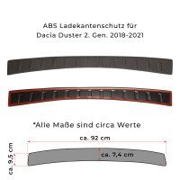 Dacia ABS-Ladekantenschutz Serie