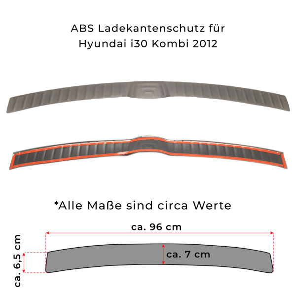 Hyundai ABS-Ladekantenschutz Serie