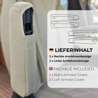 Wohnmobil Armlehnenbezug Typ 1 für Fiat Ducato, Peugeot Boxer, Citroen Jumper Beige