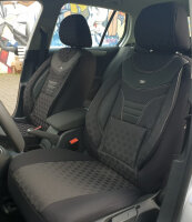 Chevrolet HHR Baujahr 2006-2011 kompatible Schonbezüge in Schwarz 910 ID