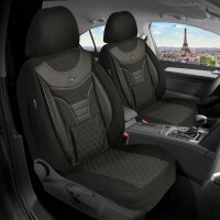 Chevrolet Orlando Baujahr 2010-2018 kompatible Schonbezüge in Schwarz 910 ID