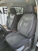 Jeep Cherokee KK Baujahr 2008-2012 kompatible Schonbezüge in Schwarz 909