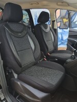 Lancia Delta 844 Baujahr 2008-2014 kompatible Schonbezüge in Schwarz/Schwarz 04