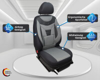 Seat Altea Baujahr 2004-2015 kompatible Schonbezüge in Grau 908