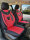 Seat Leon 1 1M Baujahr 1999-2005 kompatible Schonbezüge in Schwarz/Rot 903